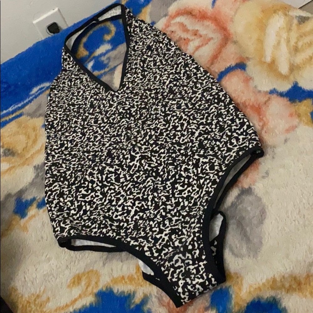 Trippy composition book bodysuit